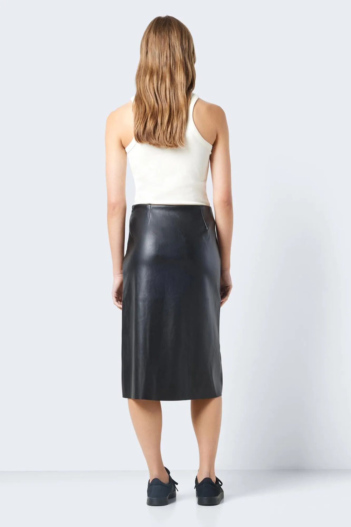 Noisy May Falda midi polipiel
