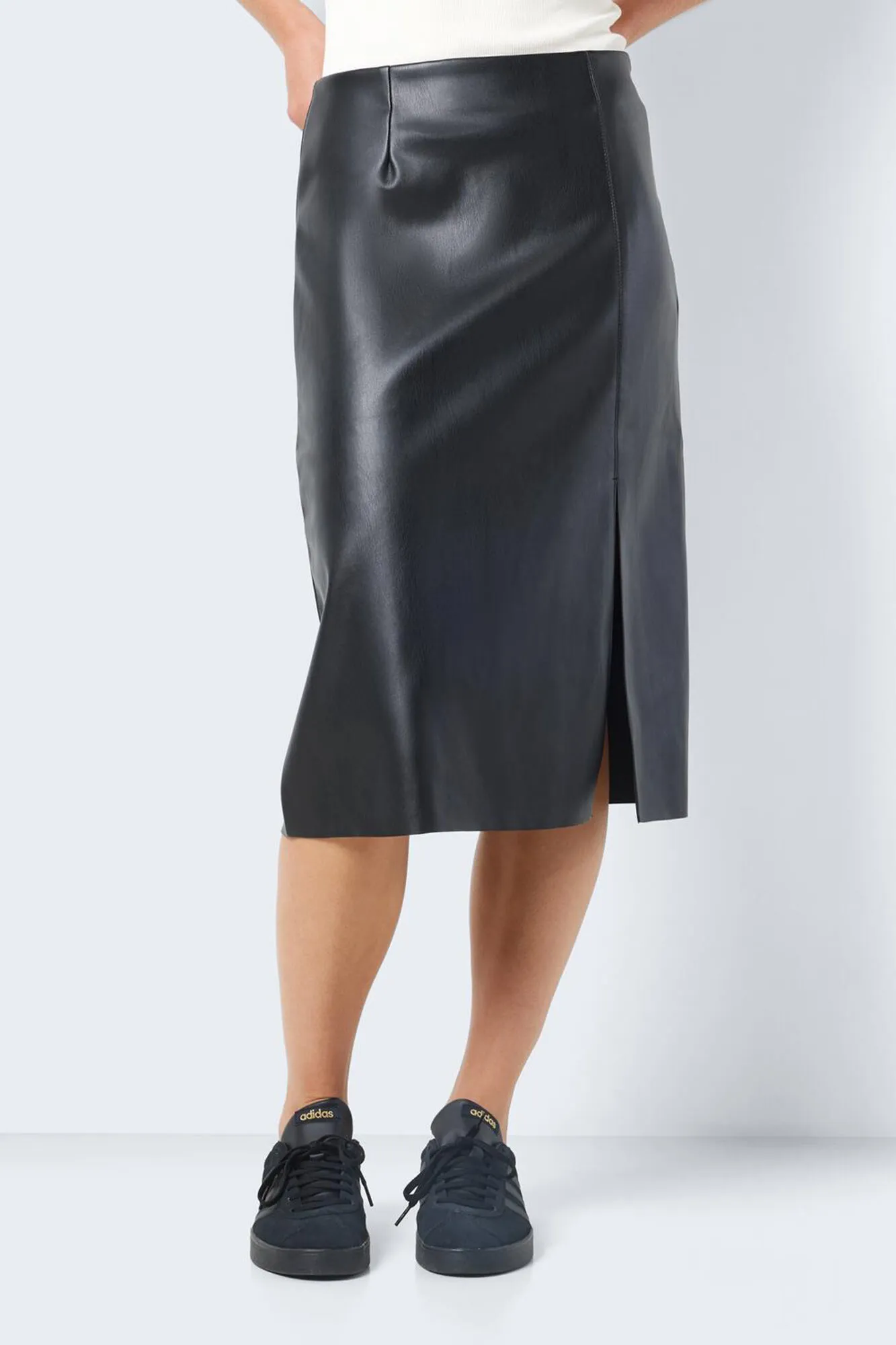 Noisy May Falda midi polipiel