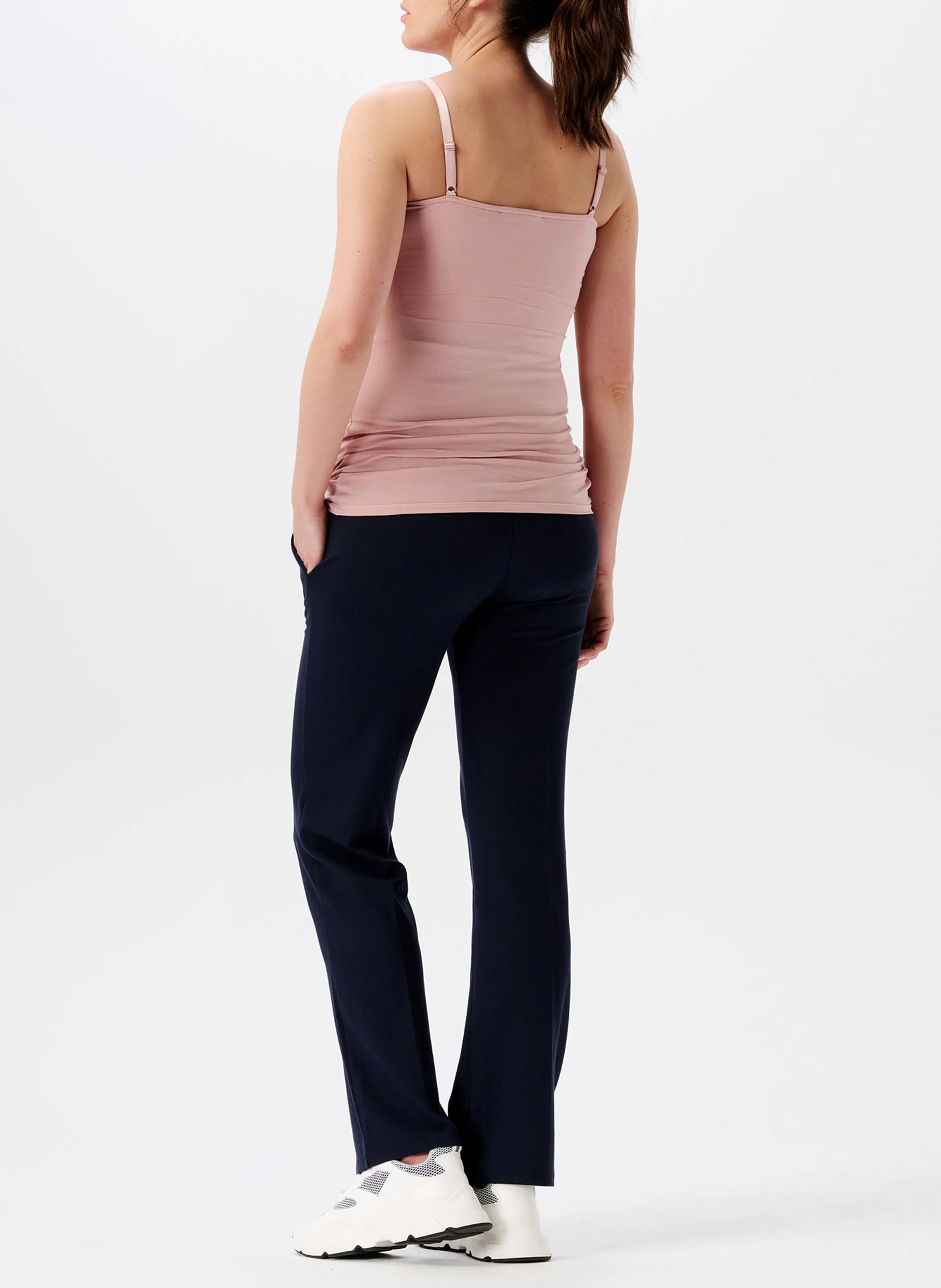 NOPPIES EILI  PANTALóN RECTO PREMAMá EN AZUL