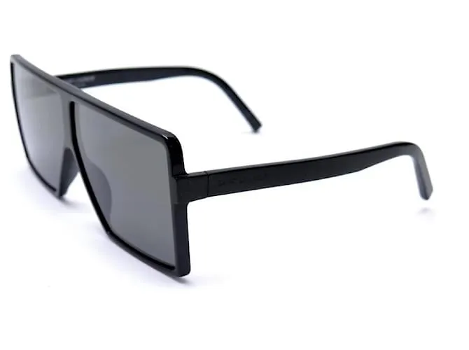 NUEVAS GAFAS DE SOL SAINT LAURENT BETTY SL183 EN GAFAS DE SOL DE RESINA NEGRA Negro 