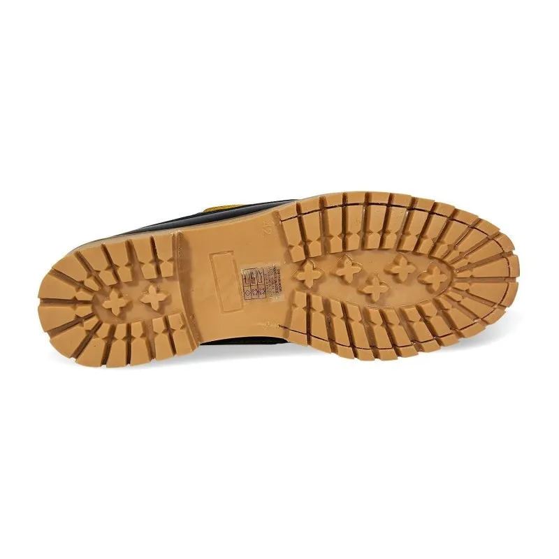 Náuticos de Hombre Piel 200 Negro, de Casual Shoes