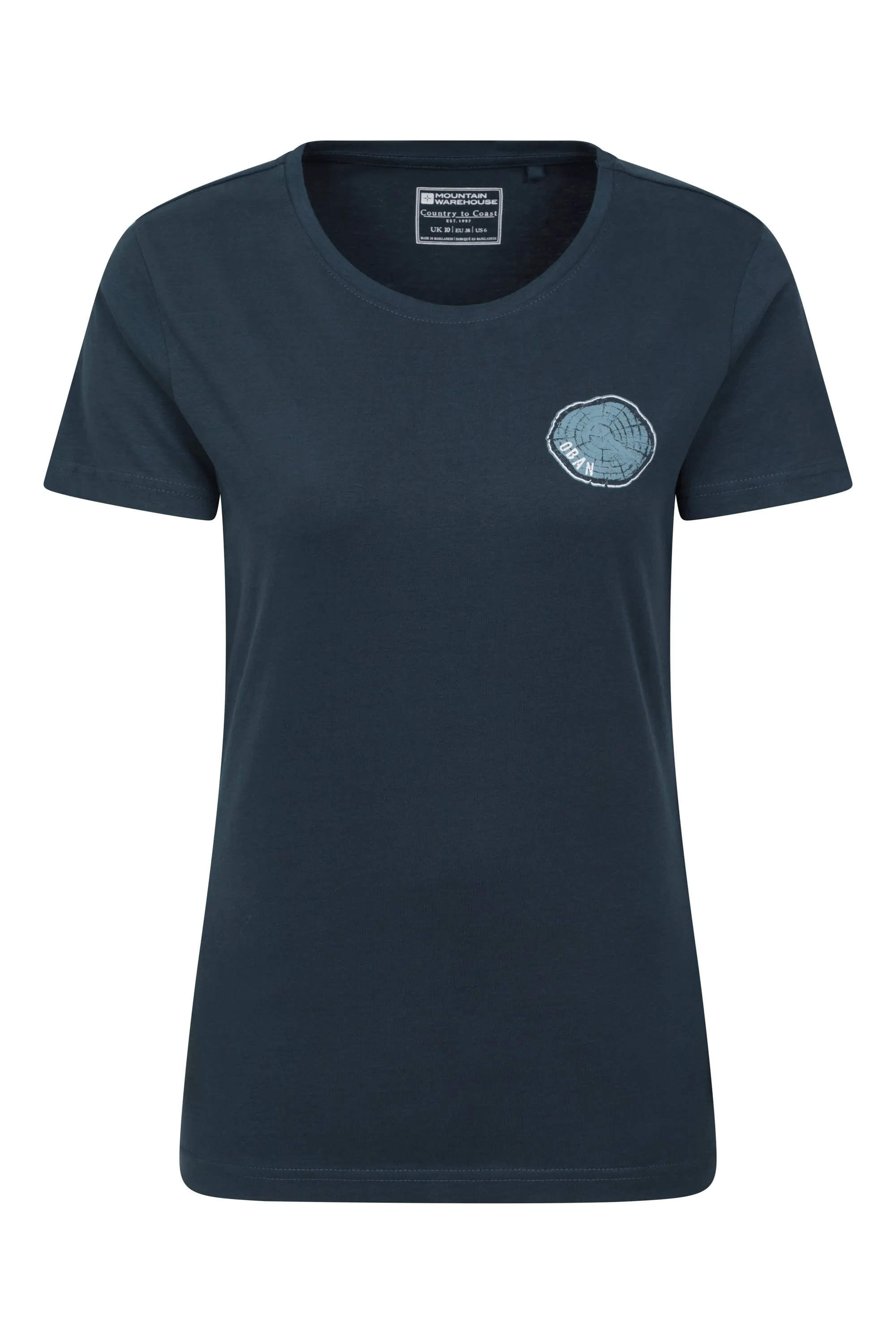 Oban Tree camiseta orgánica para mujer