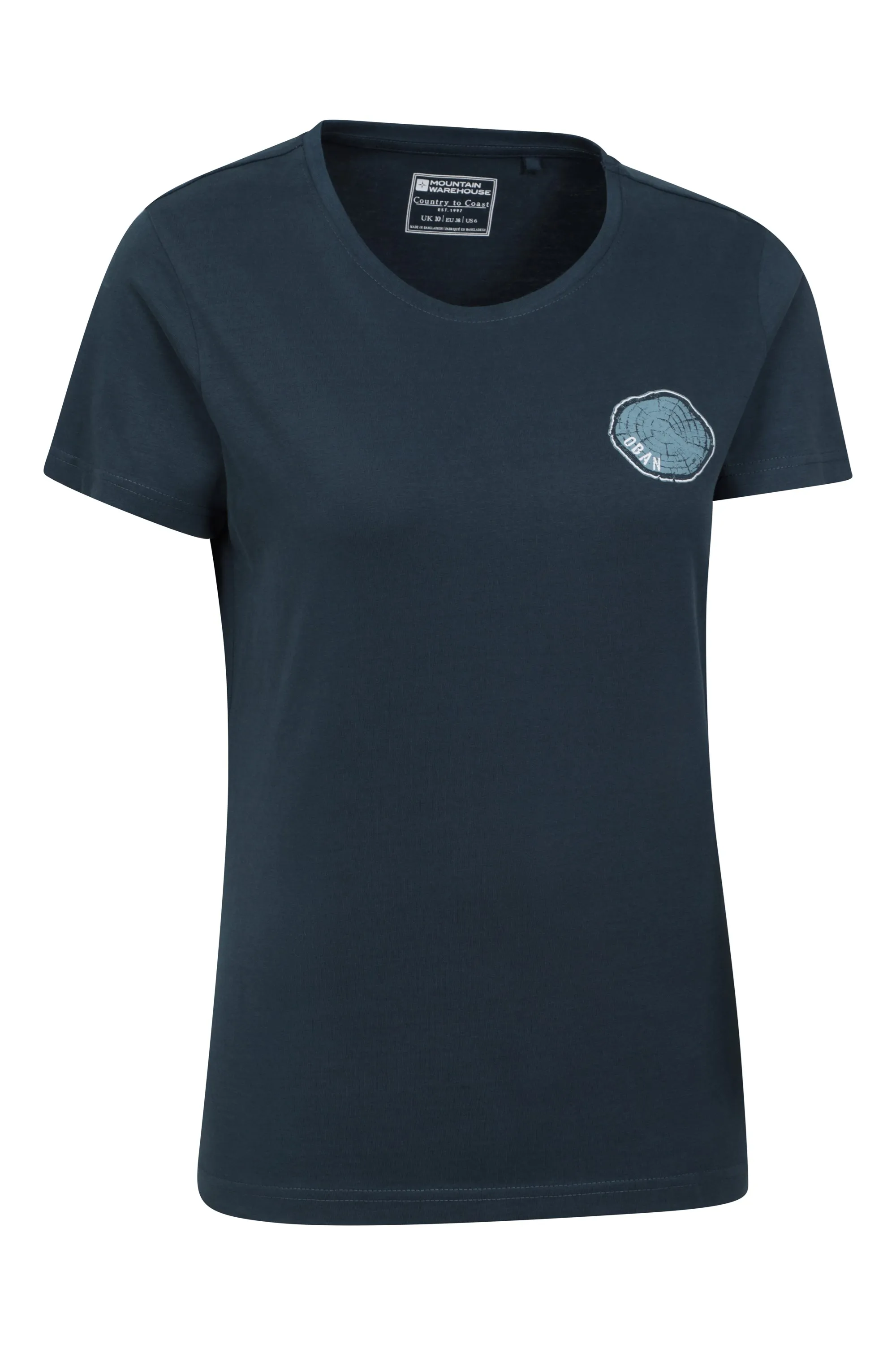Oban Tree camiseta orgánica para mujer