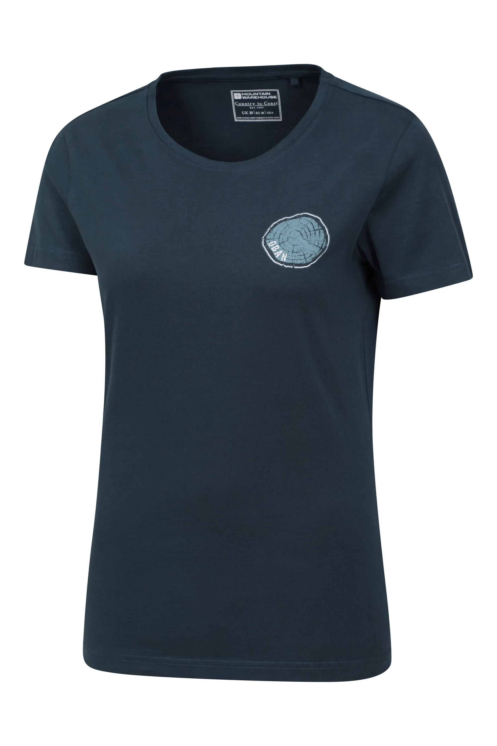 Oban Tree camiseta orgánica para mujer