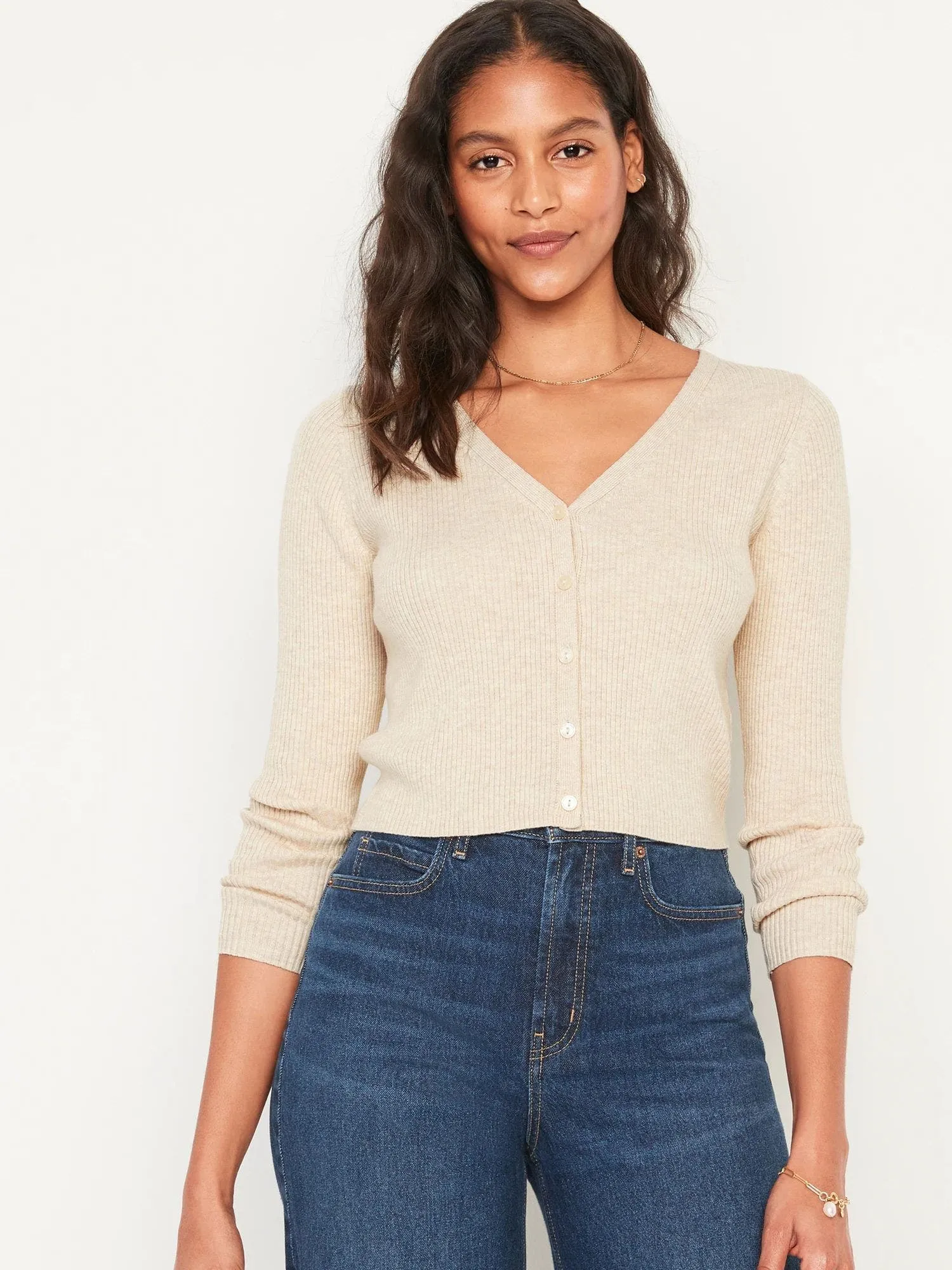 OLD NAVY Chaleco Abierto Old Navy Mujer