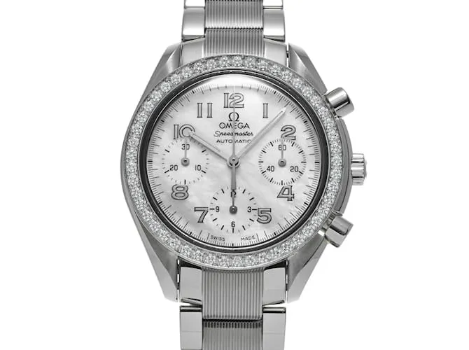 OMEGA Speedmaster Reduced 3515.71 Reloj automático de acero inoxidable para hombres Plata 