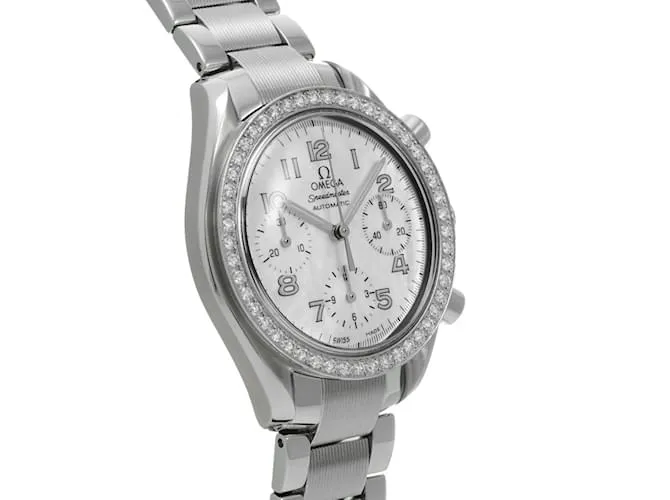 OMEGA Speedmaster Reduced 3515.71 Reloj automático de acero inoxidable para hombres Plata 