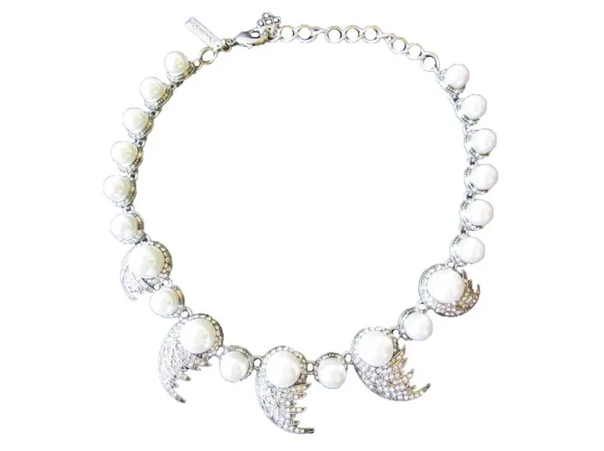 Oscar de la Renta Collares Plata 