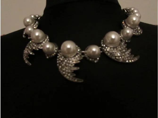Oscar de la Renta Collares Plata 