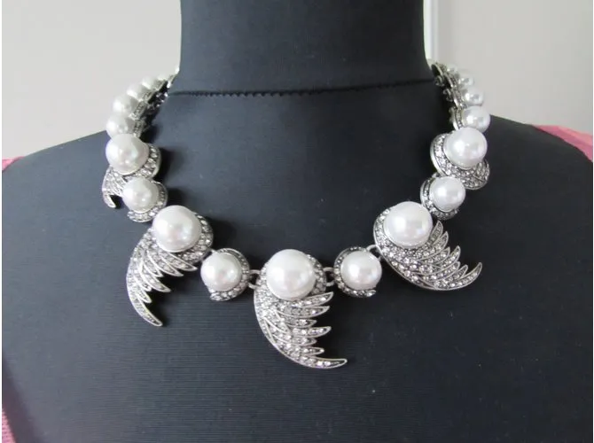Oscar de la Renta Collares Plata 