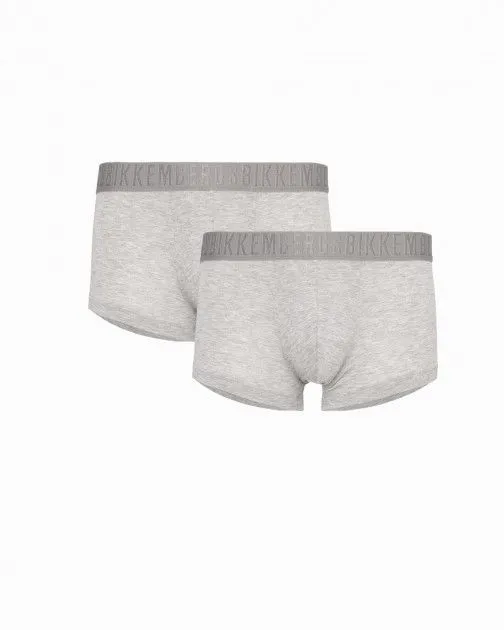 Pack 2 Calzoncillos Bikkembergs BKK1UTR03BI Gris