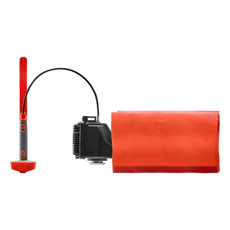 Pack Airbag Bag Freerider 22 Avabag Ortovox negro antracita + Cartucho