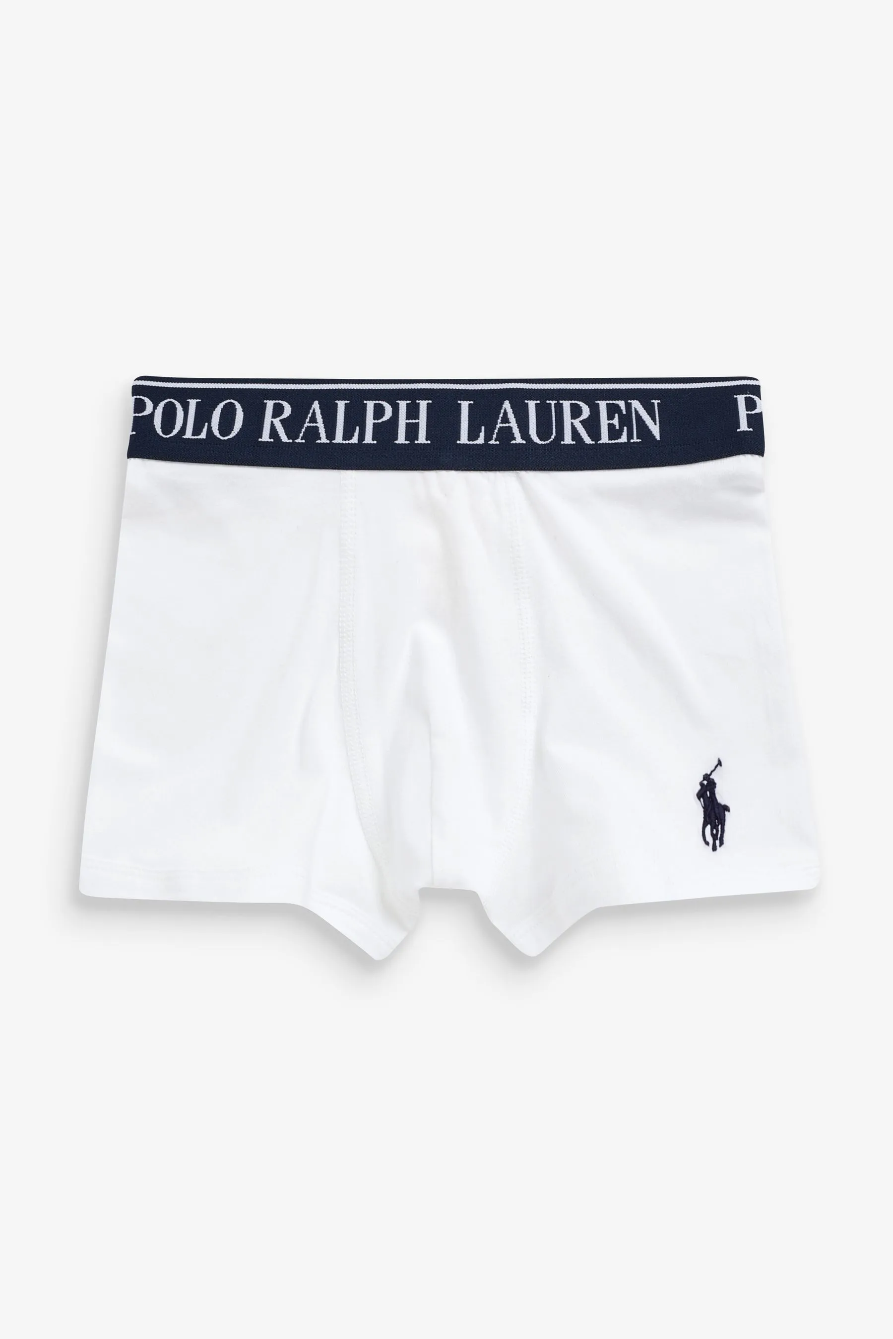 Pack de 3 boxers blancos de niño con cinturilla de Polo Ralph Lauren