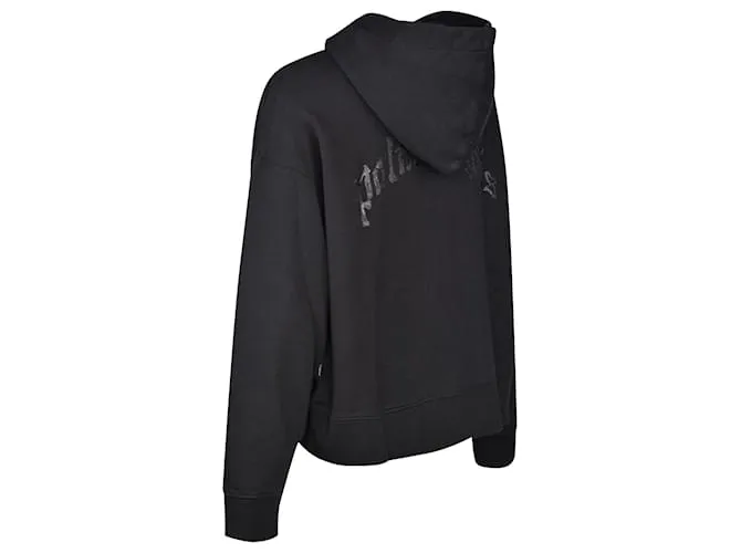 Palm Angels Sudadera con capucha esqueleto x ropa final Negro 