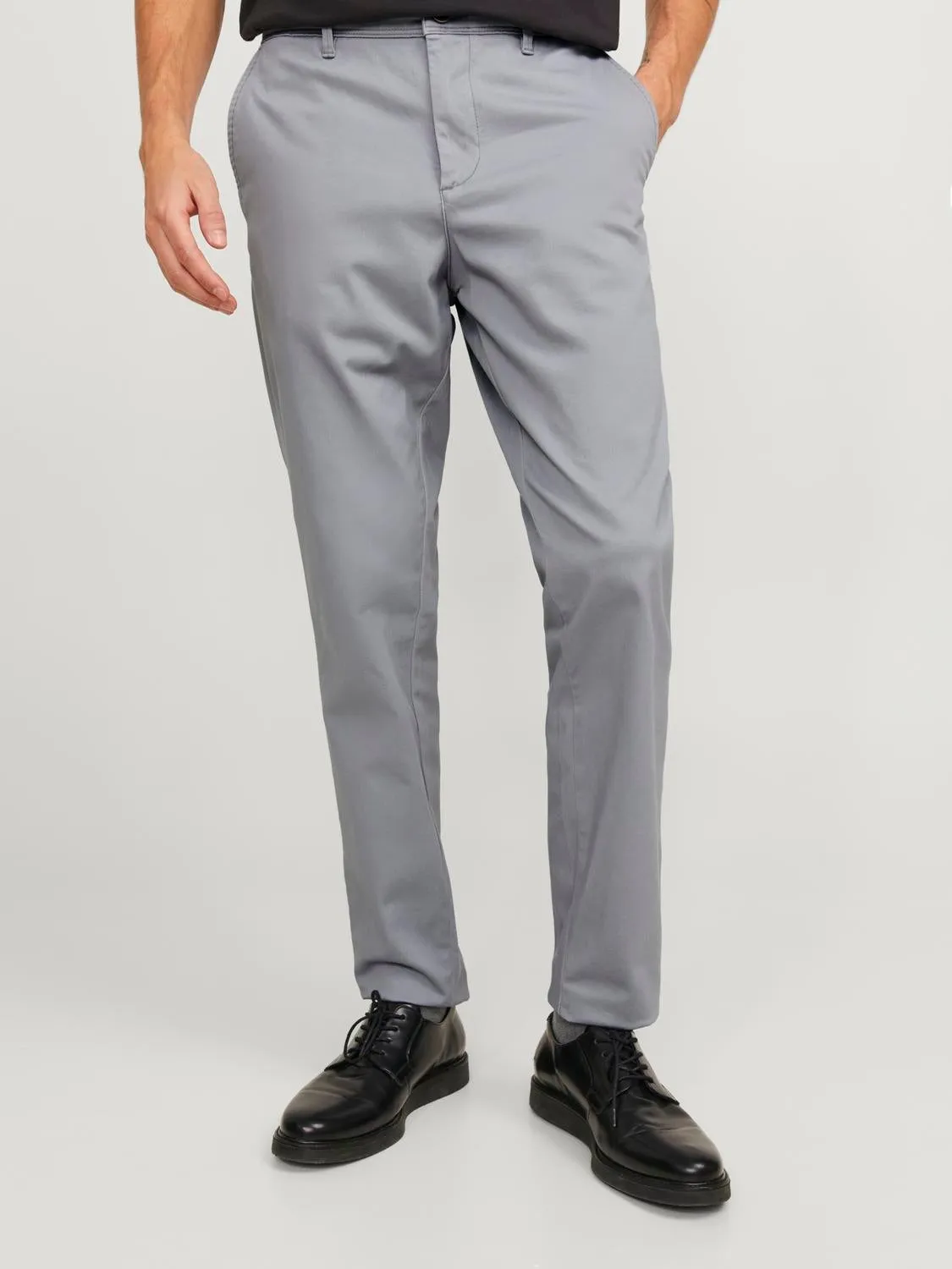 Pantalones chinos Corte slim | Gris intermedio | Jack & Jones®