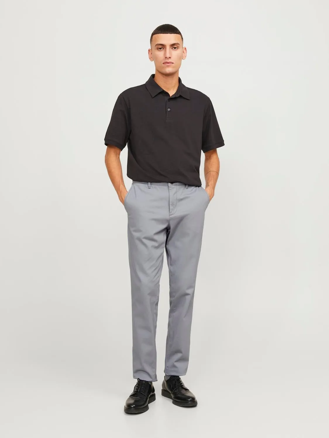 Pantalones chinos Corte slim | Gris intermedio | Jack & Jones®