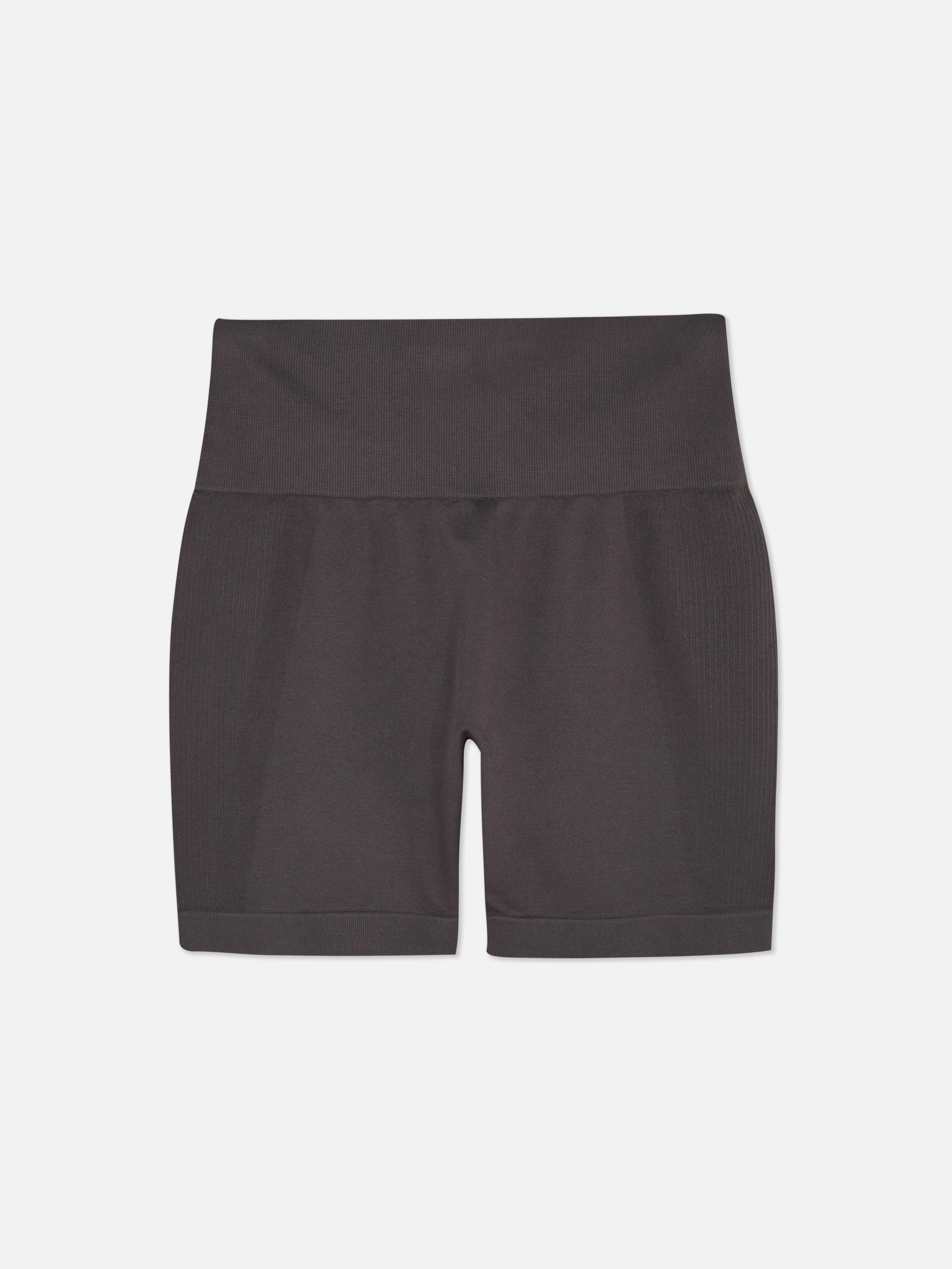 Pantalones cortos de talle alto sin costuras