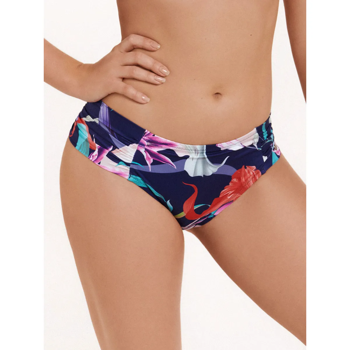 Pantalones de traje baño cintura alta Nice