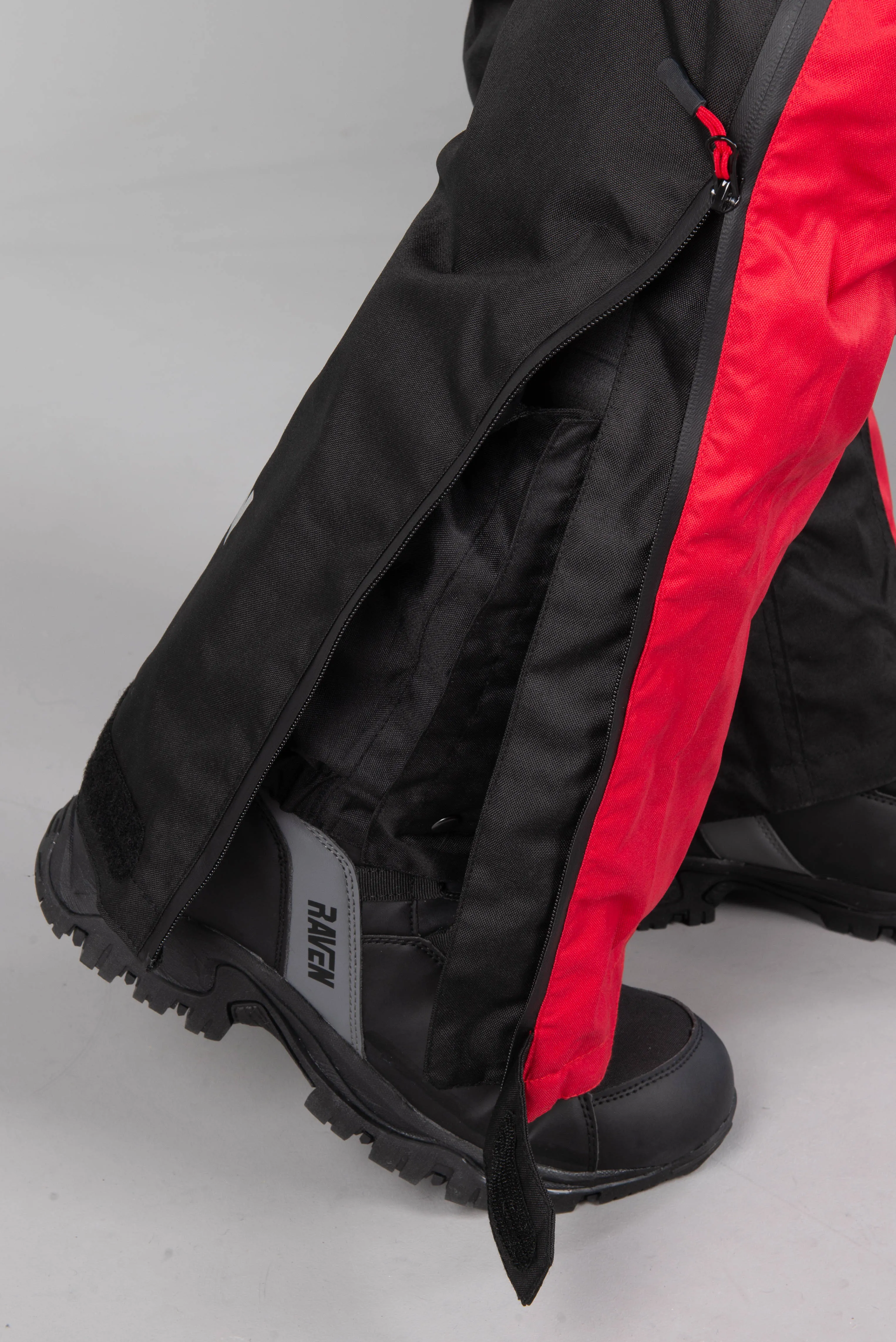 PANTALONES RAVEN FRONTLINE NEGROROJO 