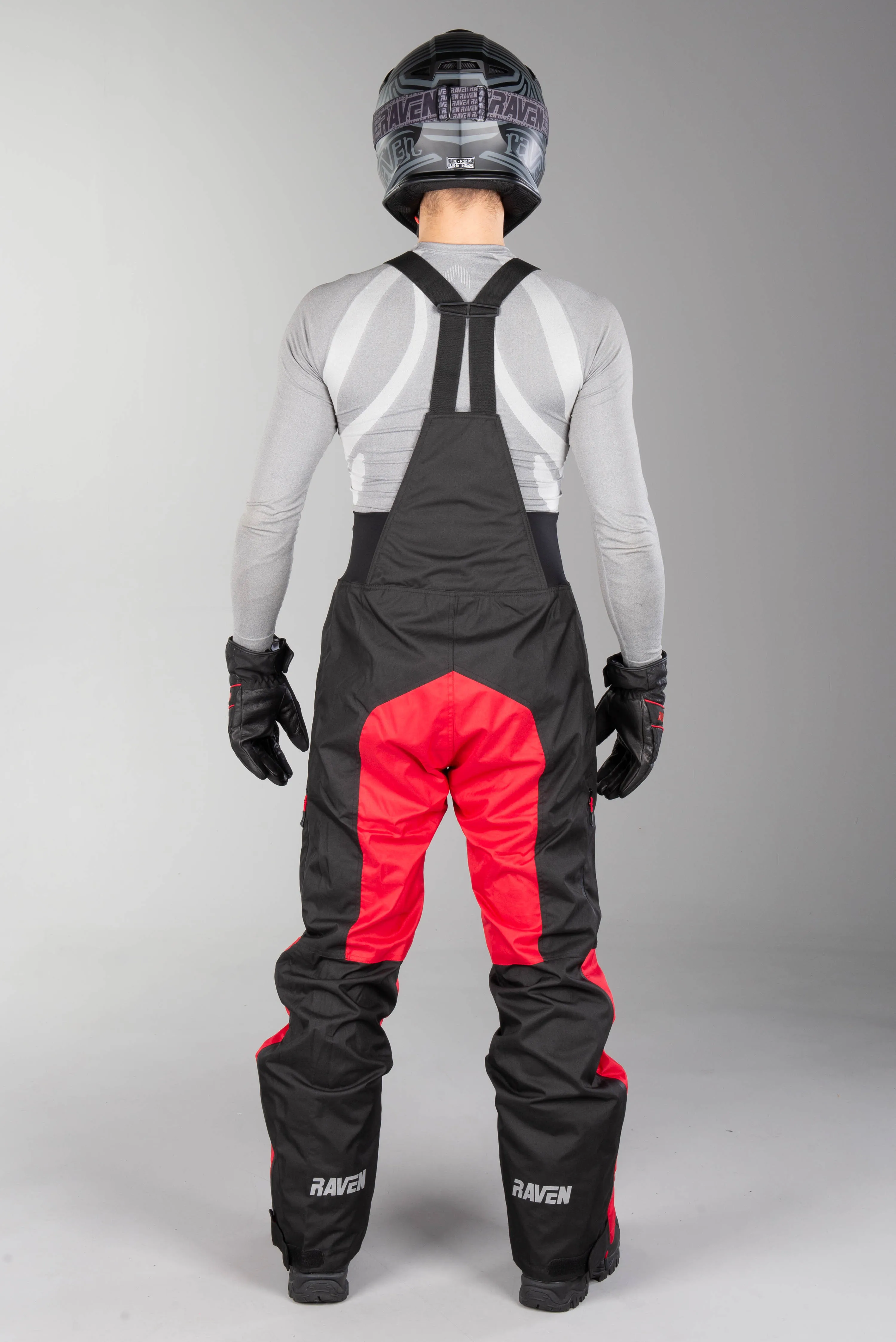 PANTALONES RAVEN FRONTLINE NEGROROJO 