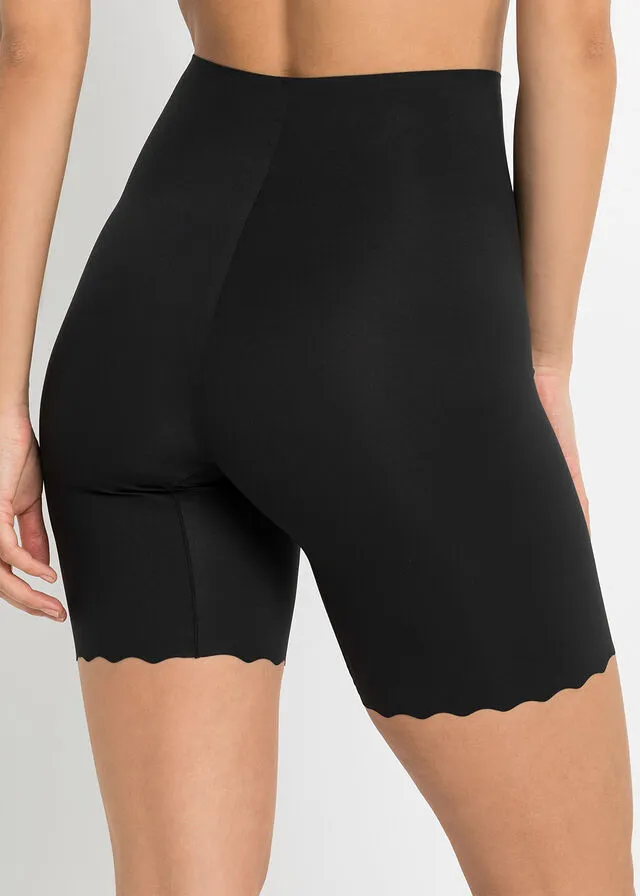 Pantalón ciclista con ligero efecto moldeador Negro