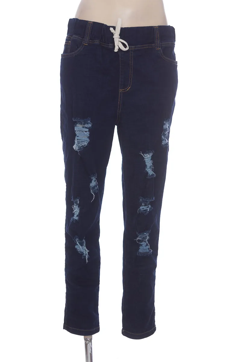 PANTALóN COLOR AZUL  BISOU