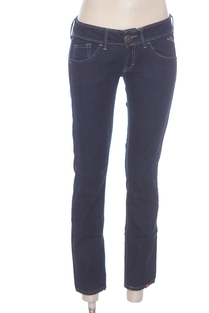 PANTALóN COLOR AZUL  ESPRIT