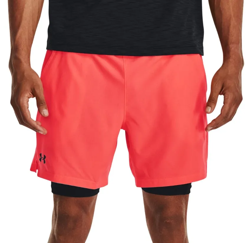 PANTALóN CORTO UNDER ARMOUR UA VANISH WOVEN 2IN1 STSRED
