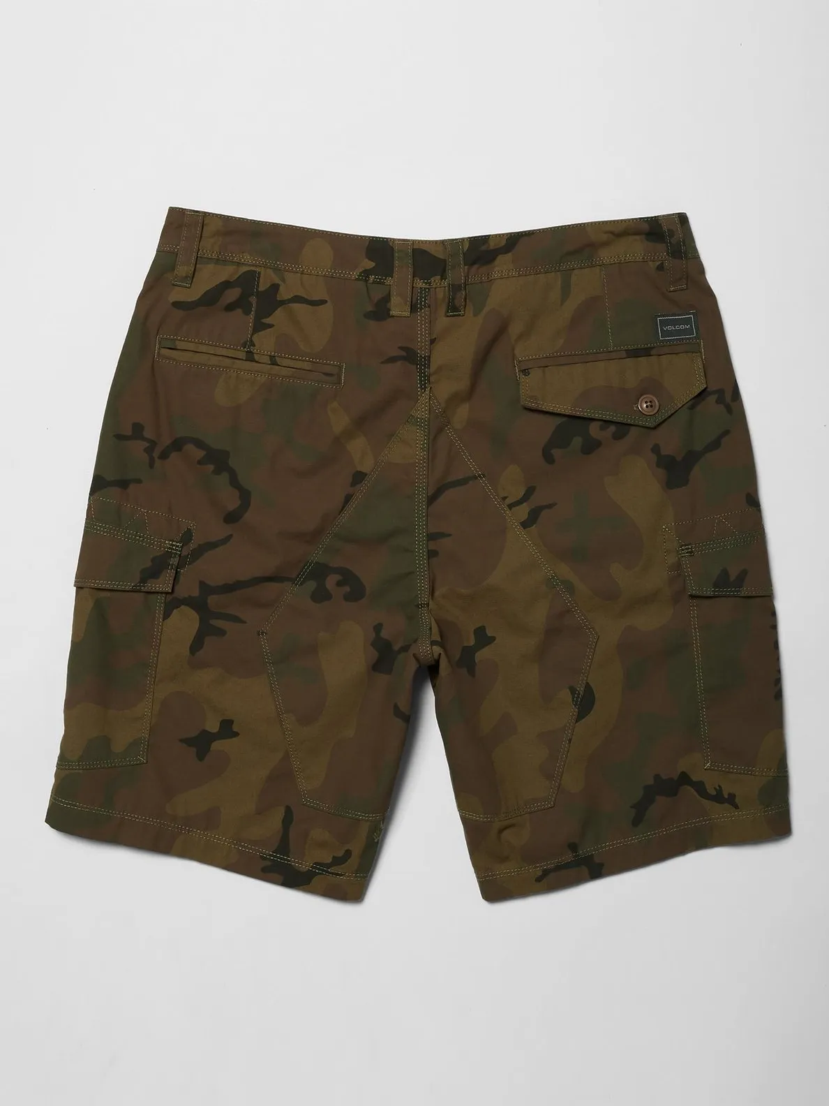 Pantalón corto VOLCOM bermudas para Hombre MITER III CARGO 20″ – CAMOUFLAGE Ref. A0912104_CAM verde camuflaje