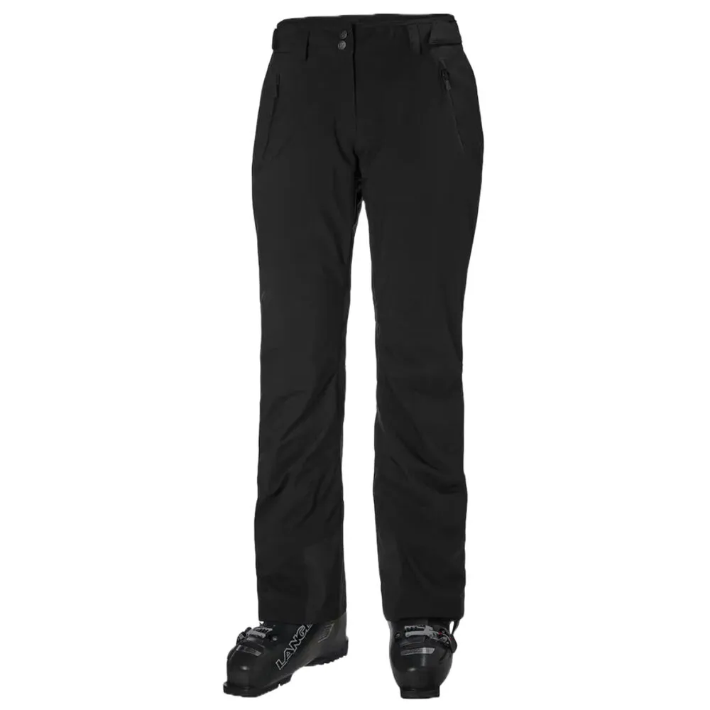 Pantalón de Esquí Aislante Negro Helly Hansen Legendary para Mujer Impermeable y Transpirable S