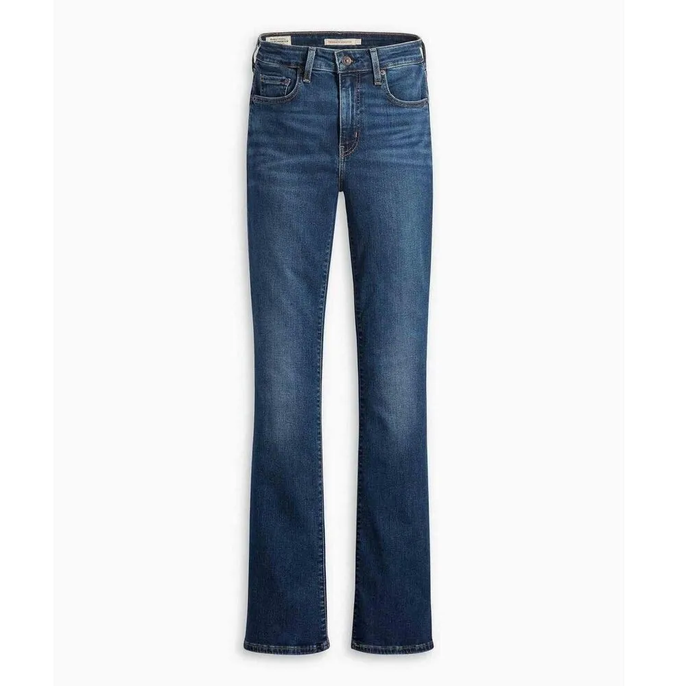 PANTALóN LEVIS MUJER TIRO ALTO 725 BOOTCUT DARK INDIGO WORN IN  AZUL W27L32