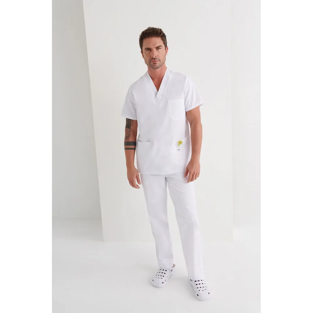 Pantalón Sanitario Cintura Elástica Confort Fit 4556