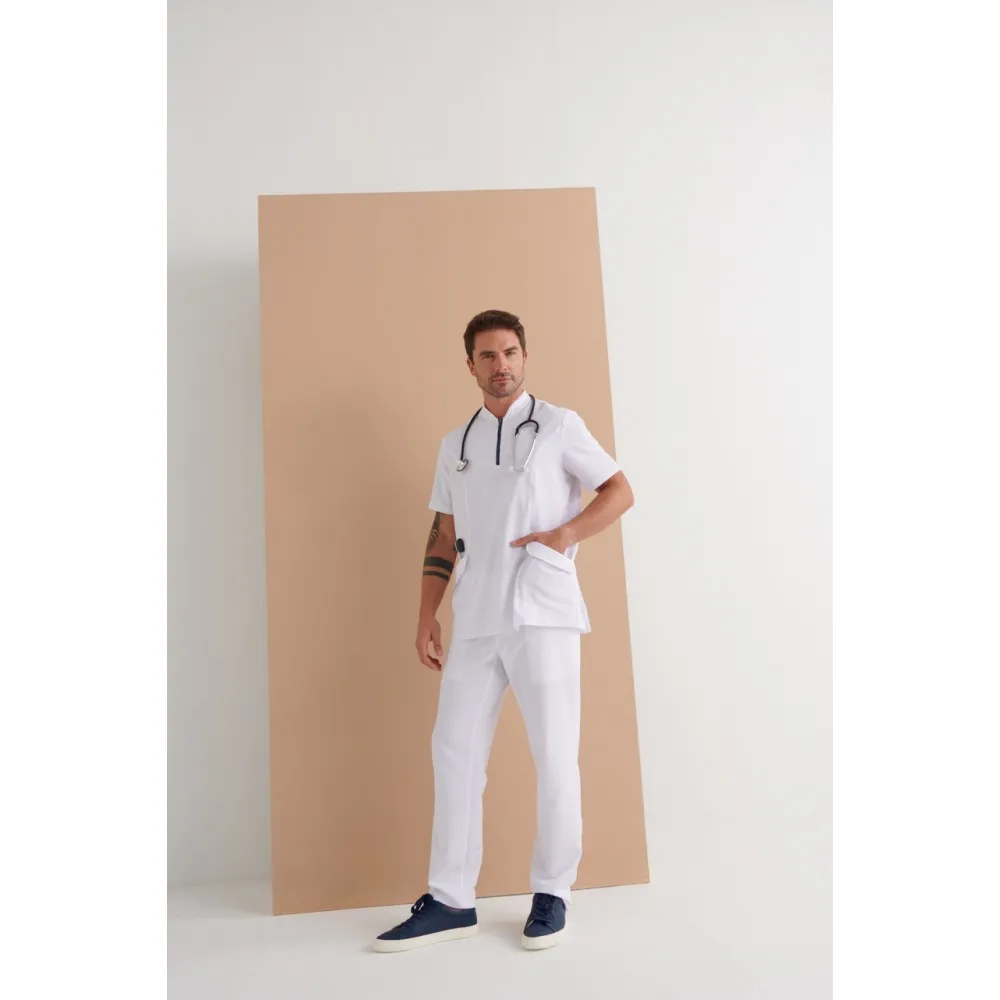 Pantalón Sanitario con Botón Regular Fit VOLANS 12.02