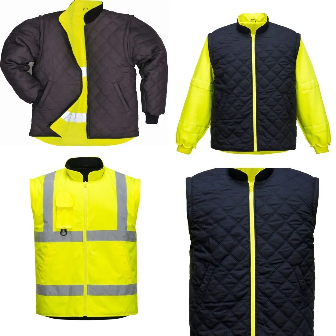 Parka Traffic 7 en 1 de alta visibilidad 