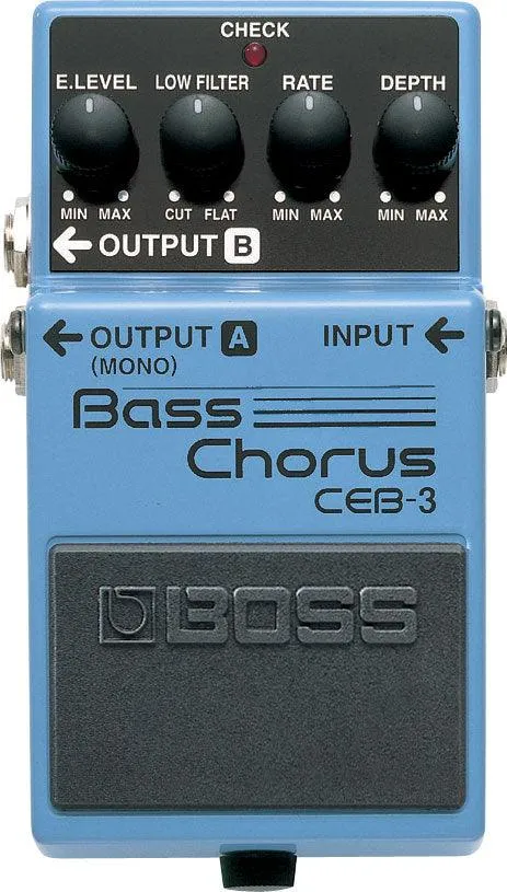 PEDAL BOSS BAJO CEB3 CHORUS 