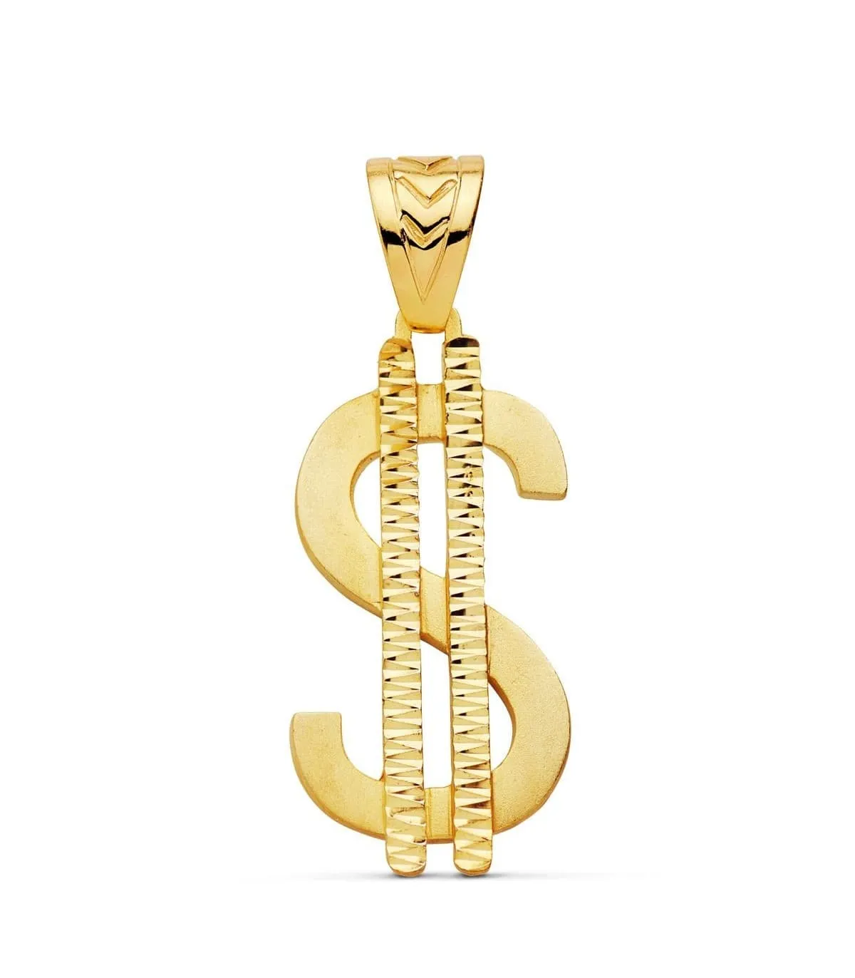 Pendentif homme Dollar Or 18K