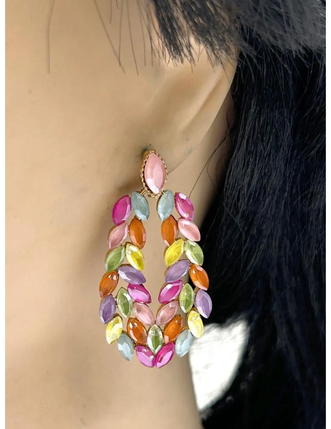 PENDIENTES BONITOS DE FIESTA PARA BODAS Y EVENTOS