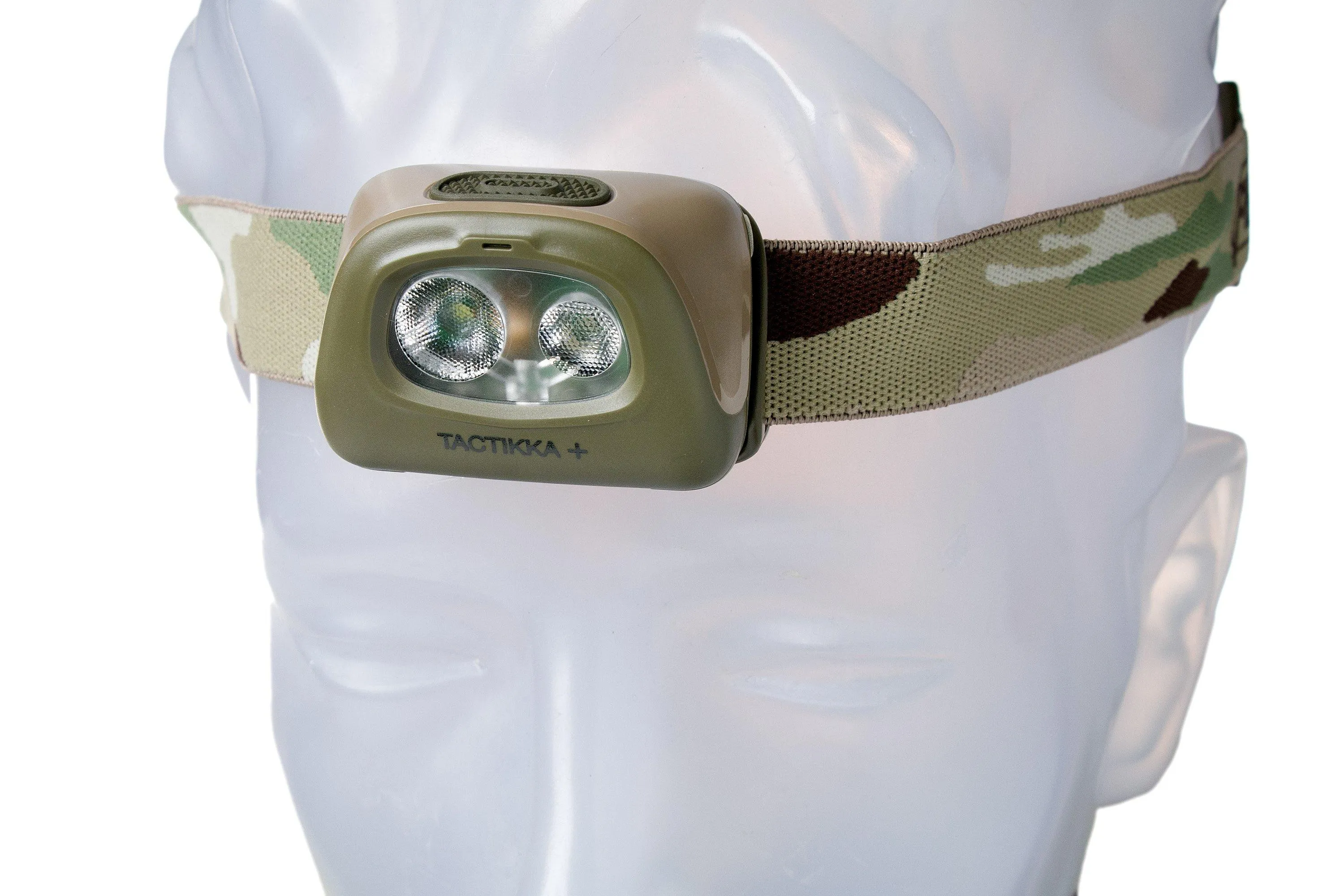 Petzl Tactikka + E089EA01 linterna frontal, Camo