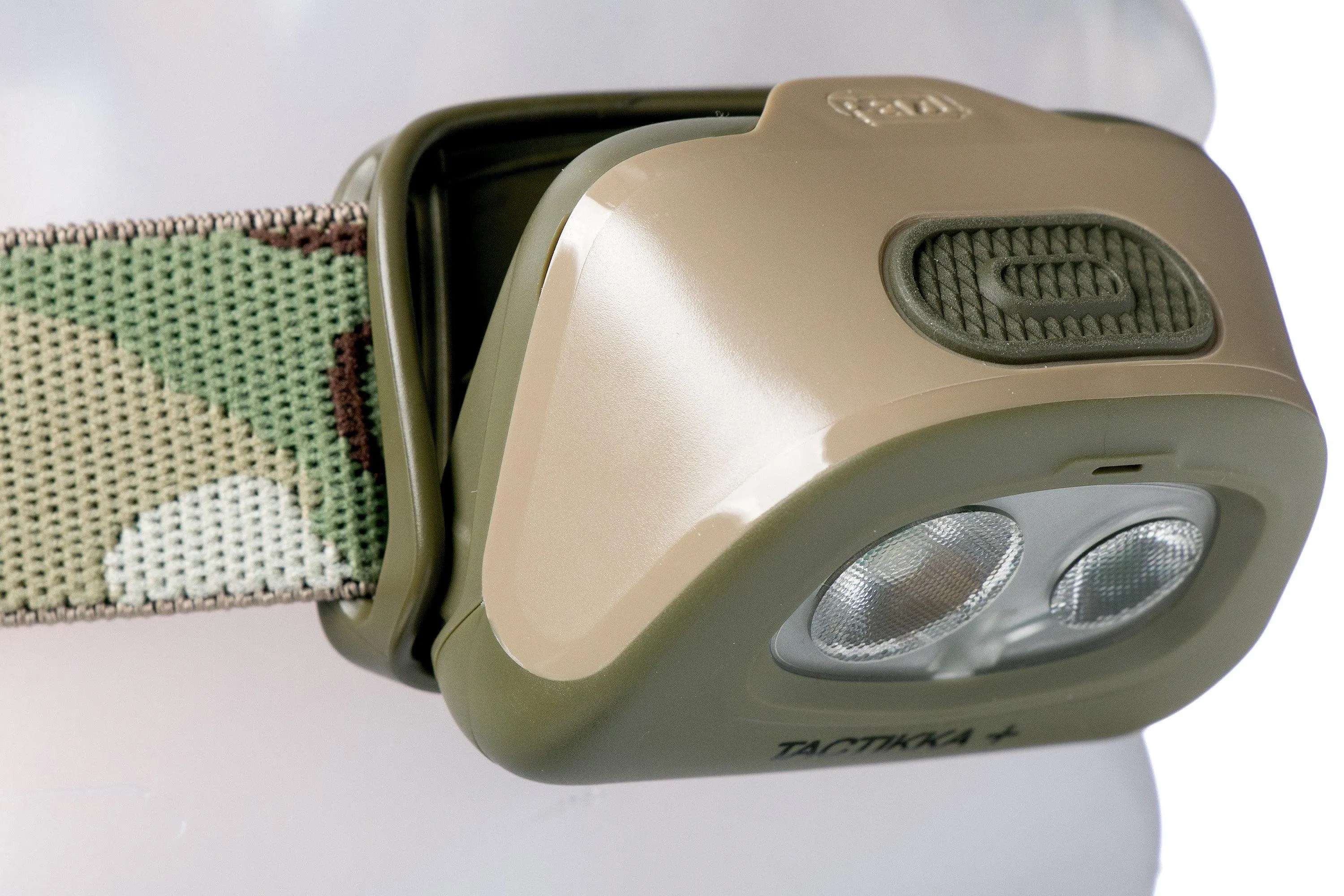 Petzl Tactikka + E089EA01 linterna frontal, Camo