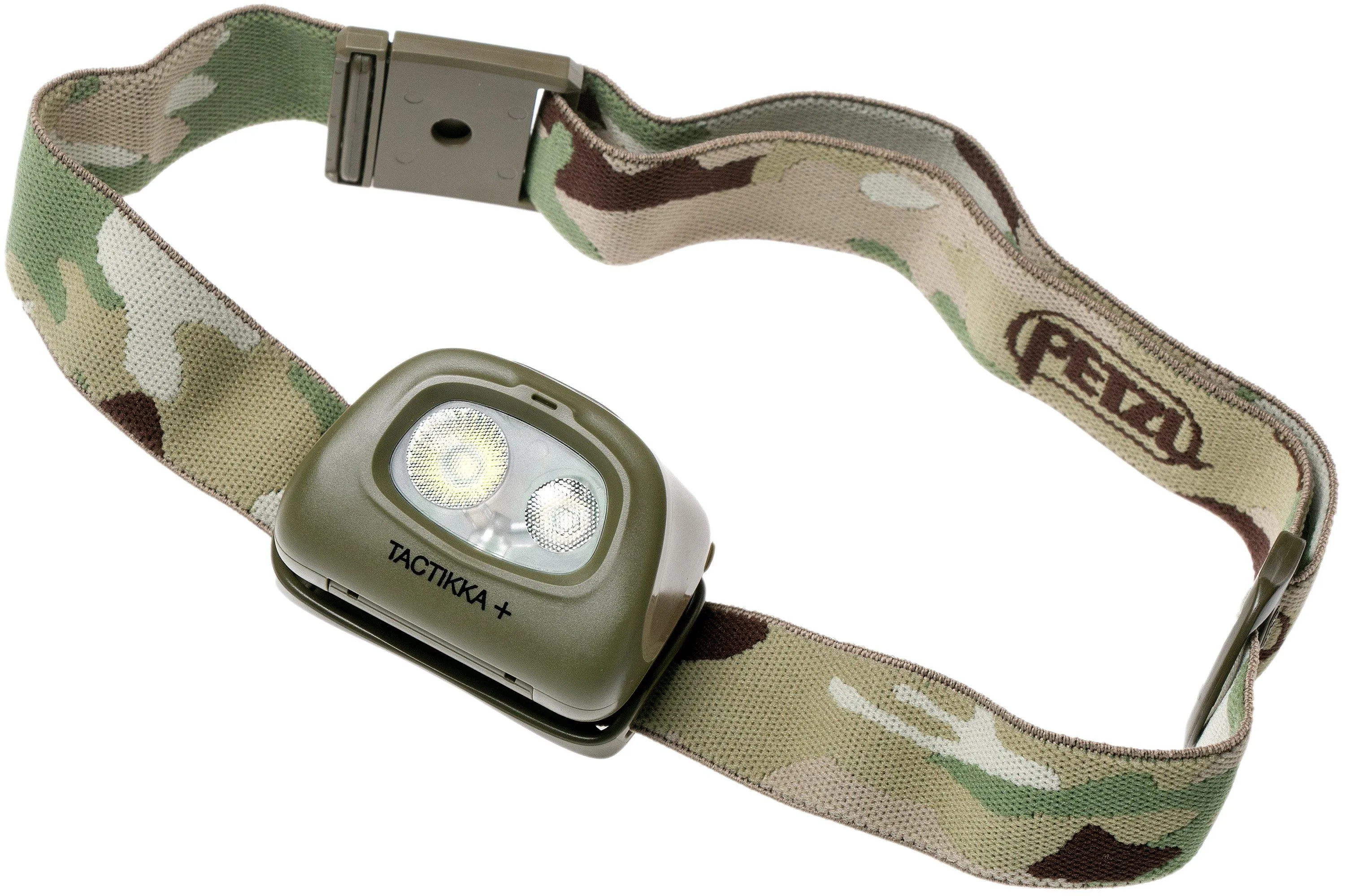 Petzl Tactikka + E089EA01 linterna frontal, Camo