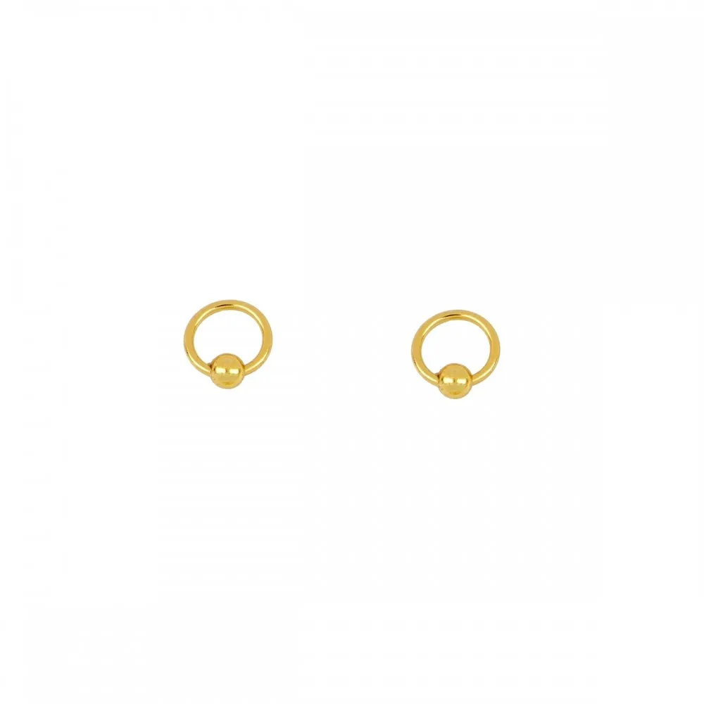 Piercing Minimalist Oro (Varios Tamaños)