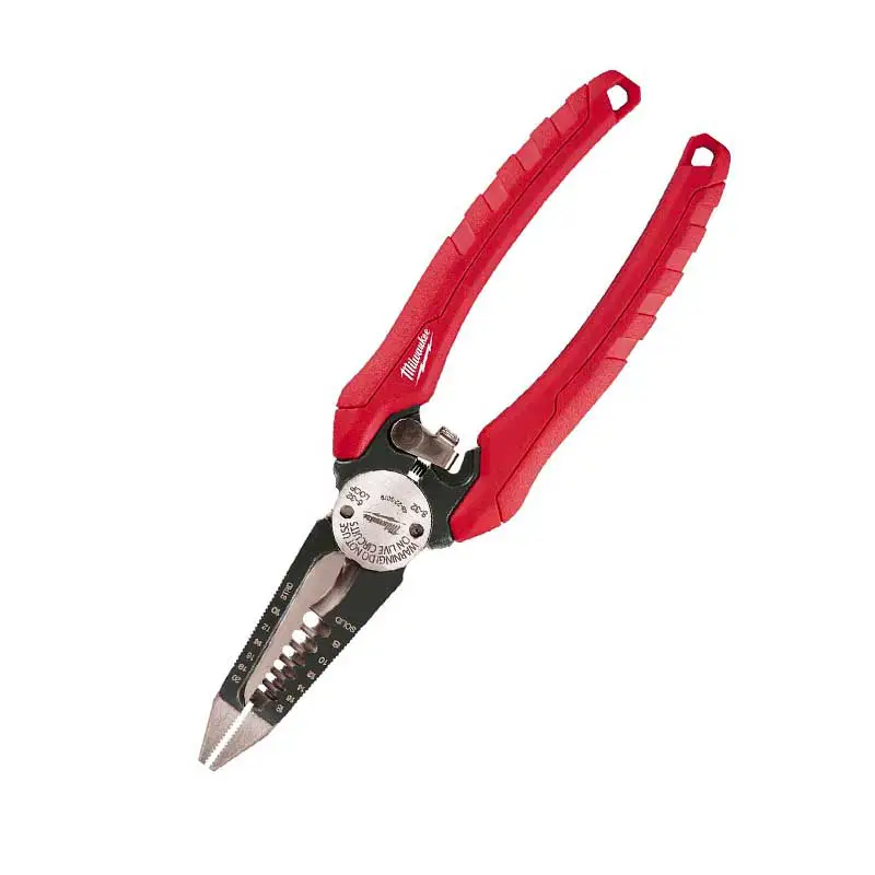 PINZA PARA ELECTRICISTA PELACABLE 6 EN 1 MILWAUKEE 4822307