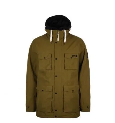 PLANKS X Woodsy 'yeah Baby' Ski Jacket (Army Green) Hombre
