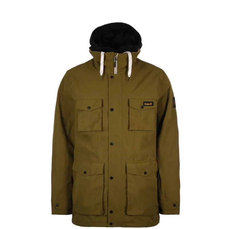 PLANKS X Woodsy 'yeah Baby' Ski Jacket (Army Green) Hombre