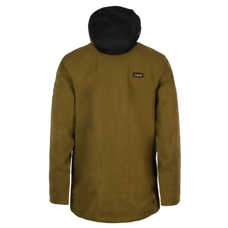 PLANKS X Woodsy 'yeah Baby' Ski Jacket (Army Green) Hombre