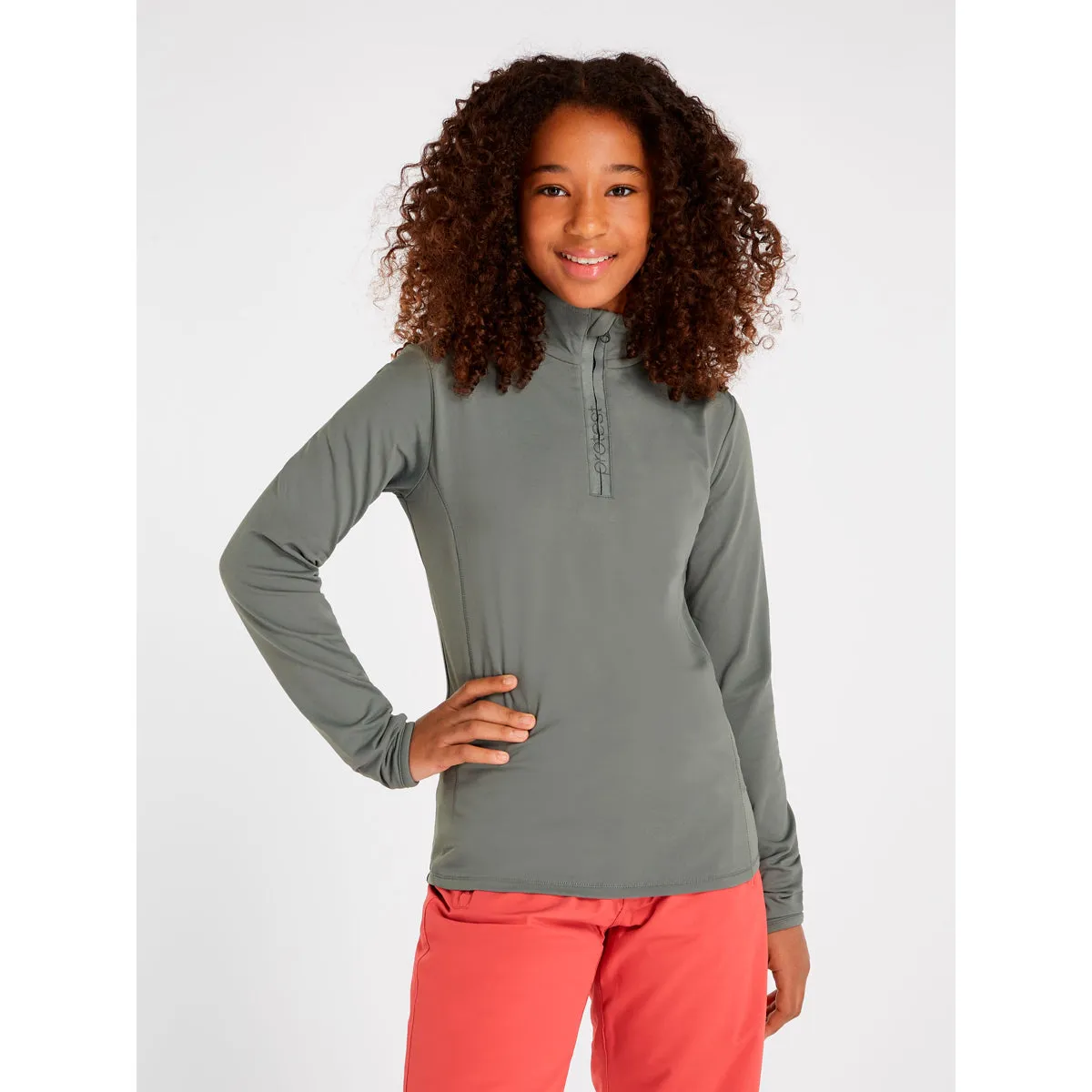 Polar  Fabrizoy Jr 1/4 Zip Top Protest Verde