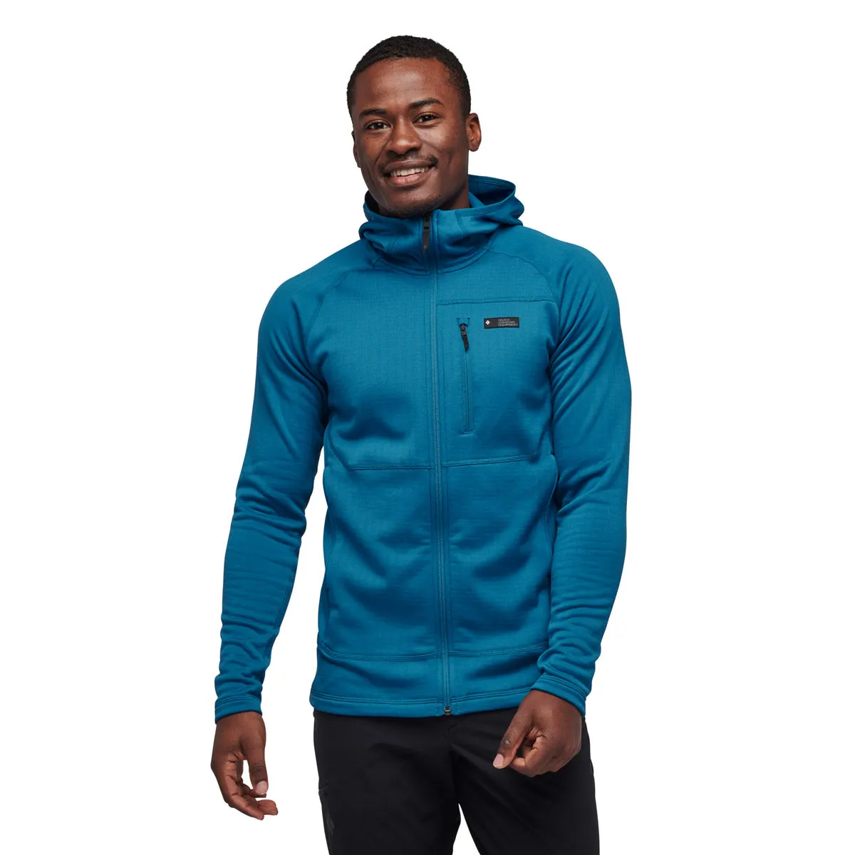 Polar Hombre M Factor Hoody Black Diamond Azul
