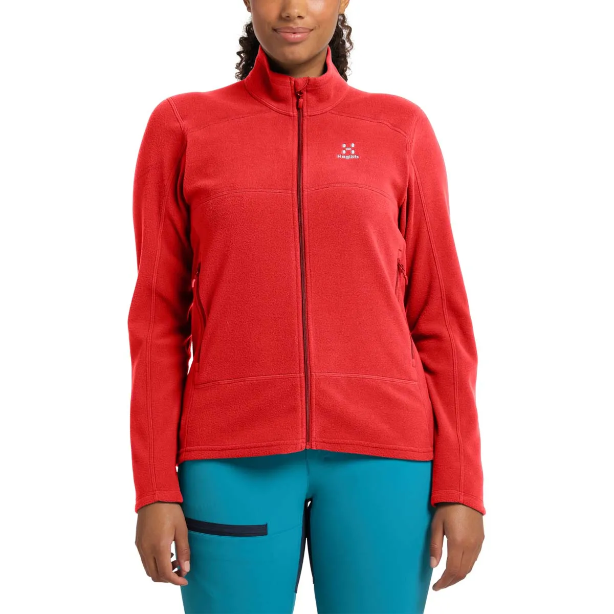 Polar Mujer Buteo Mid Jacket Women Haglöfs Rojo