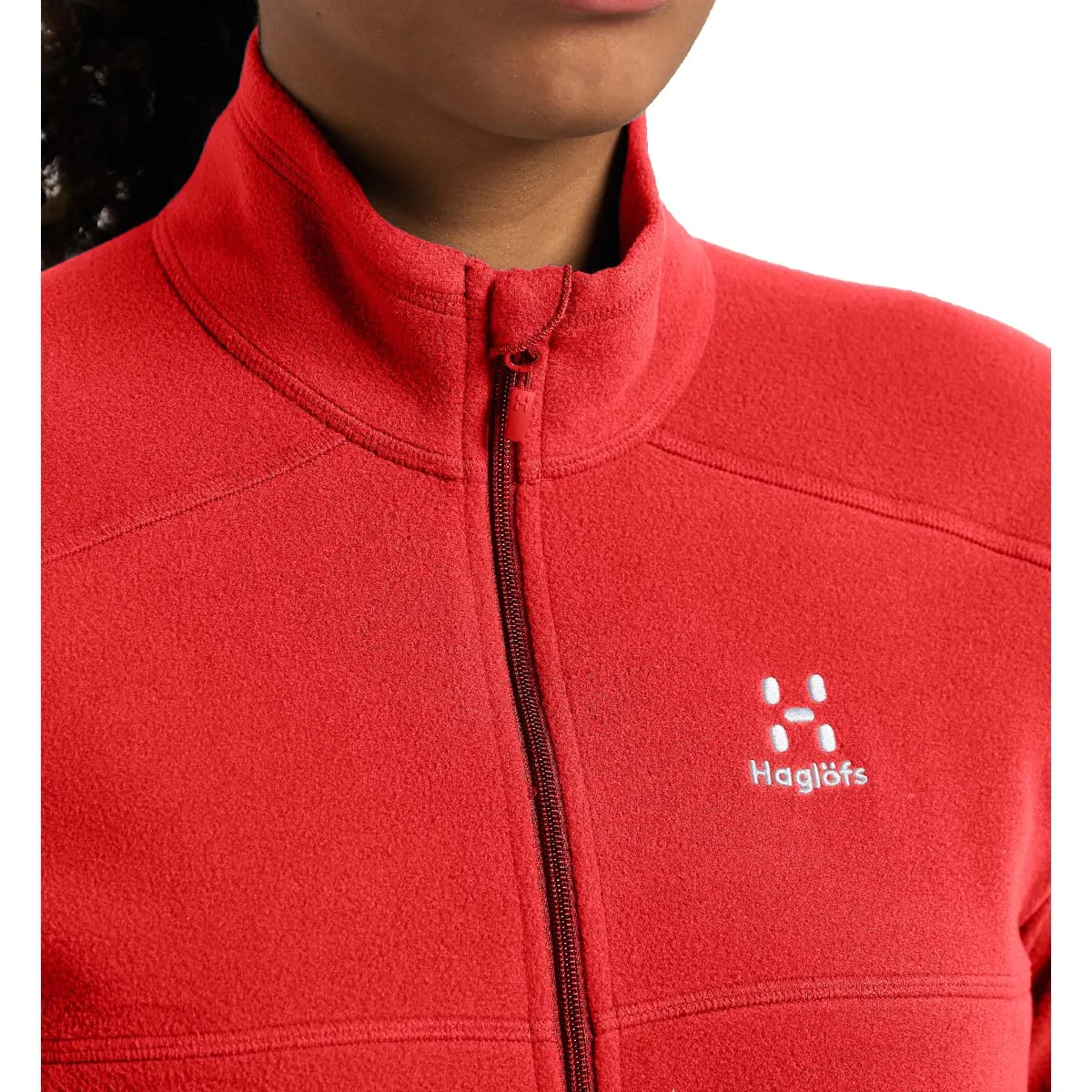 Polar Mujer Buteo Mid Jacket Women Haglöfs Rojo