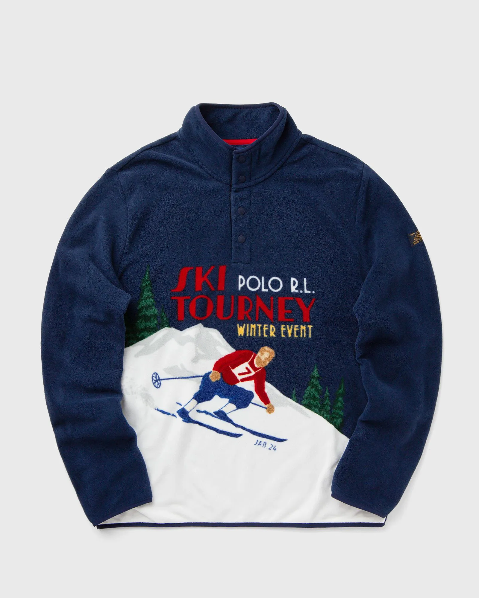 POLO BY RALPH LAUREN HALFZIPS SWEATSHIRT WITH PRINT